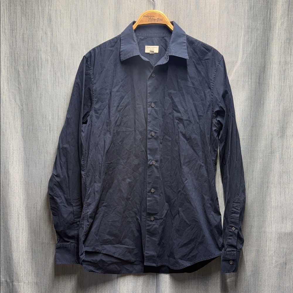 Club Monaco blue Slim Fit Shirt size large